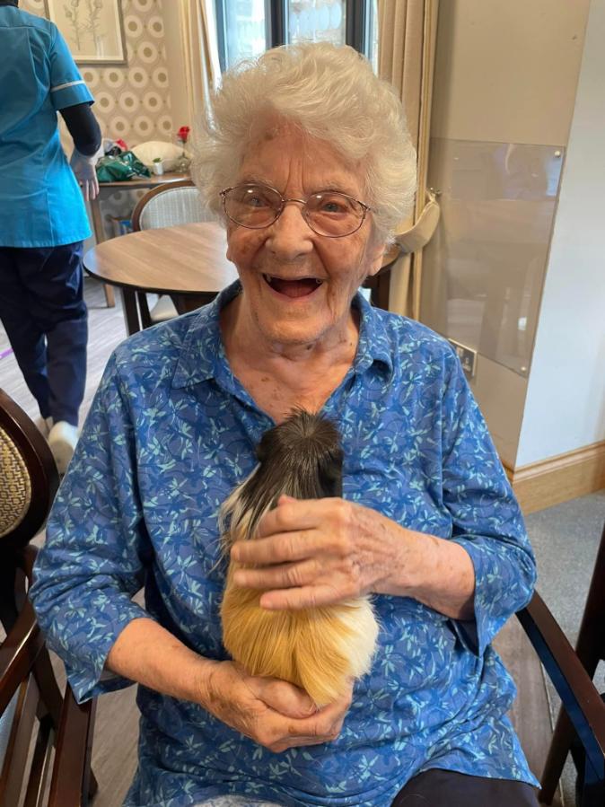Residents at Trinity House Care Home Edinburgh