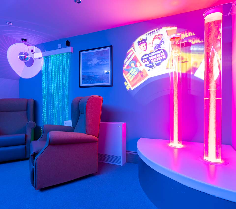 Sensory Room at Trinity House