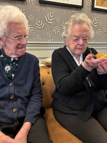 Celebrating World Animal Day at Trinity House with Zoo Lab's animals, and how interaction with animals benefits our residents.