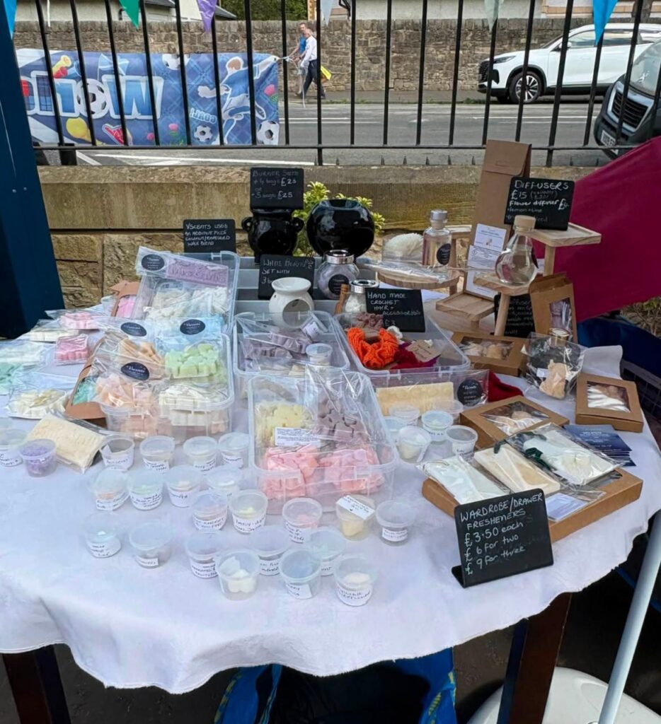 cakes at summer fete